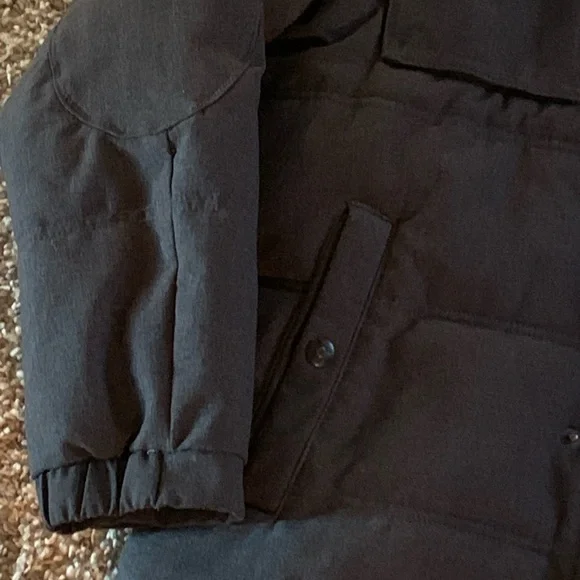 Dark Gray Dockers S winter coat Like new - Picture 4 of 7